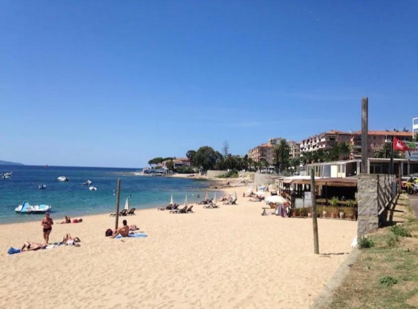 Ajaccio Charmant T2 neuf 40m2 avec balcon au Trottel wifi Clim parking plage à pieds 100m Exterior foto