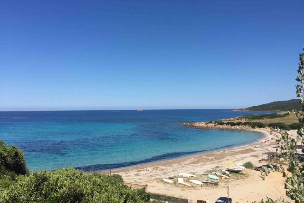 Ajaccio Charmant T2 neuf 40m2 avec balcon au Trottel wifi Clim parking plage à pieds 100m Exterior foto