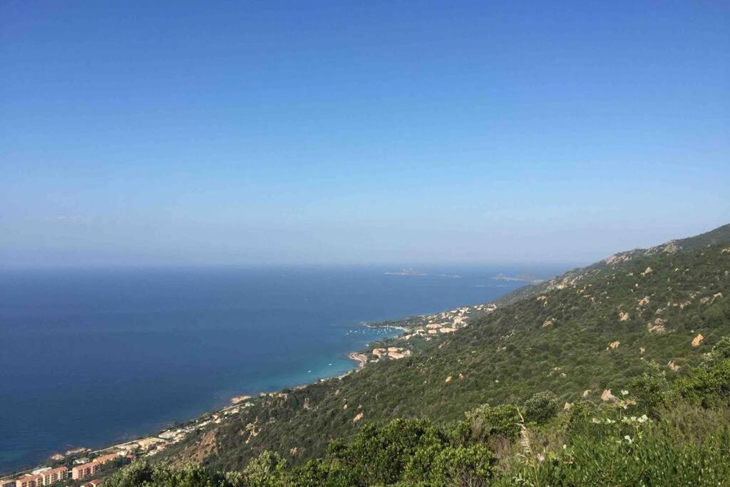 Ajaccio Charmant T2 neuf 40m2 avec balcon au Trottel wifi Clim parking plage à pieds 100m Exterior foto