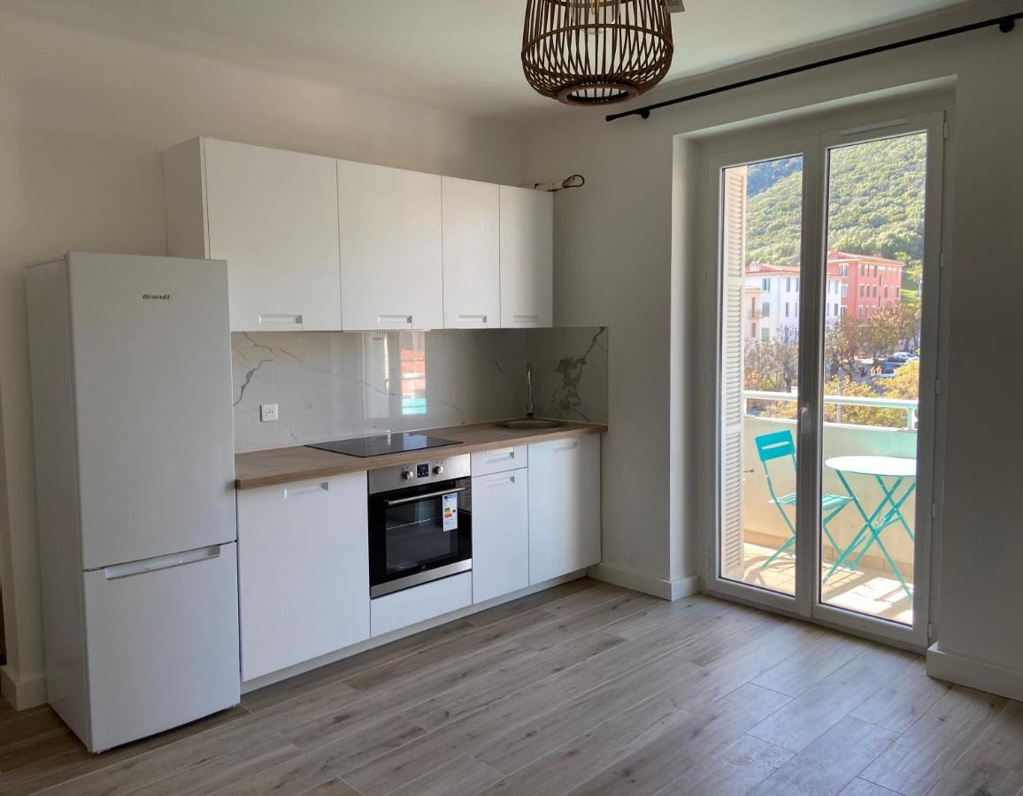 Ajaccio Charmant T2 neuf 40m2 avec balcon au Trottel wifi Clim parking plage à pieds 100m Exterior foto