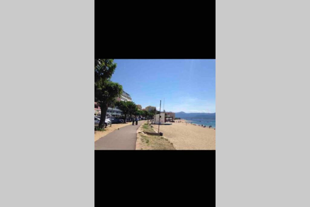 Ajaccio Charmant T2 neuf 40m2 avec balcon au Trottel wifi Clim parking plage à pieds 100m Exterior foto